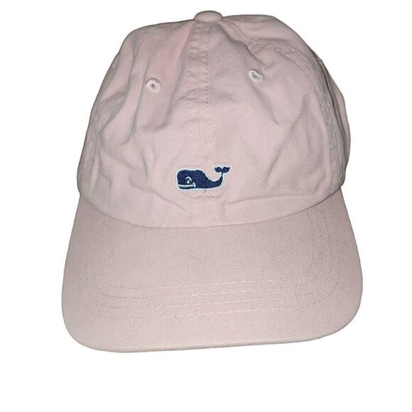 Vineyard Vines Pink Adjustable Whale Women's RV Vacay Summer Spring Hat Cap - Picture 1 of 5